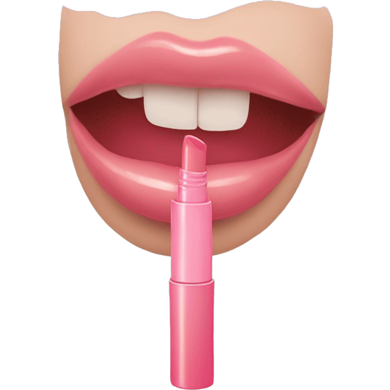 lip gloss emoji