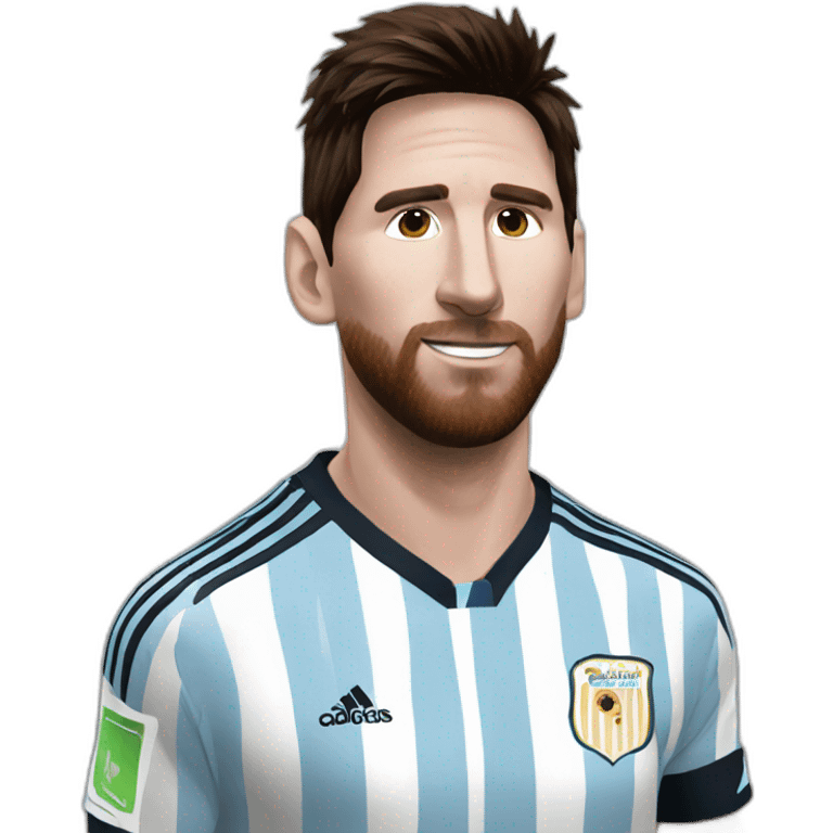 Messi Argentina emoji