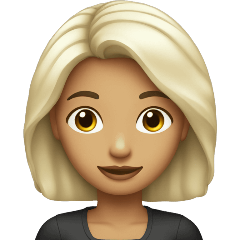 Mujer blanca con pelo negro joven y con dolares en mano emoji