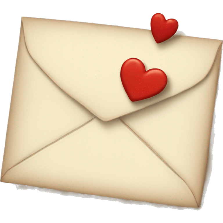 Love letter emoji