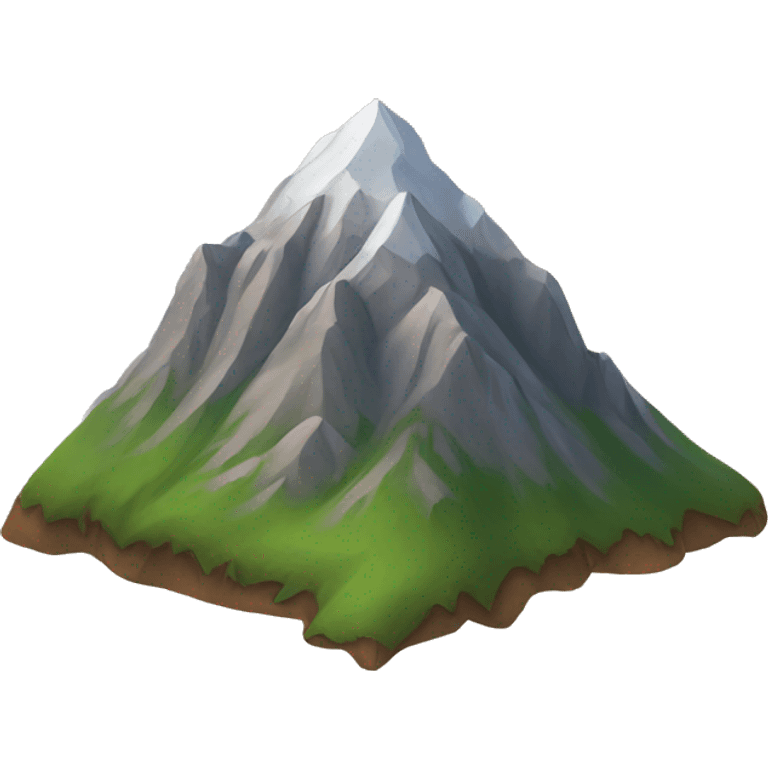 Mountain emoji