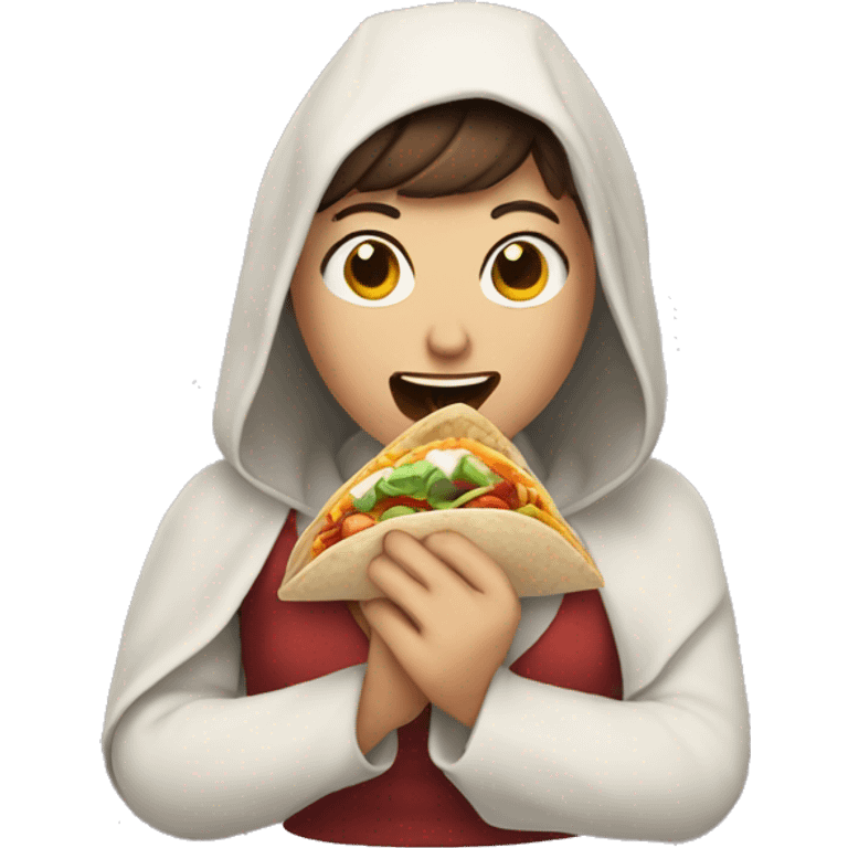 Tara dactyl eating a burrito  emoji