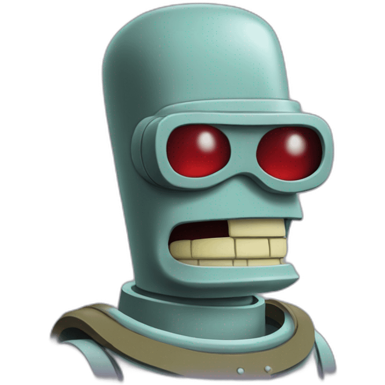 futurama's bender emoji