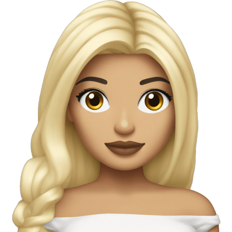 Kylie jenner blonde princess emoji