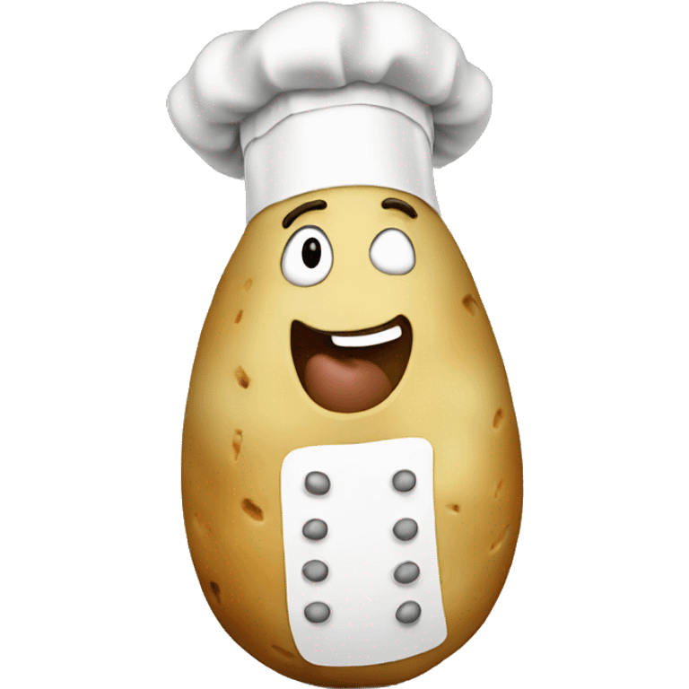 Cooking potato  emoji