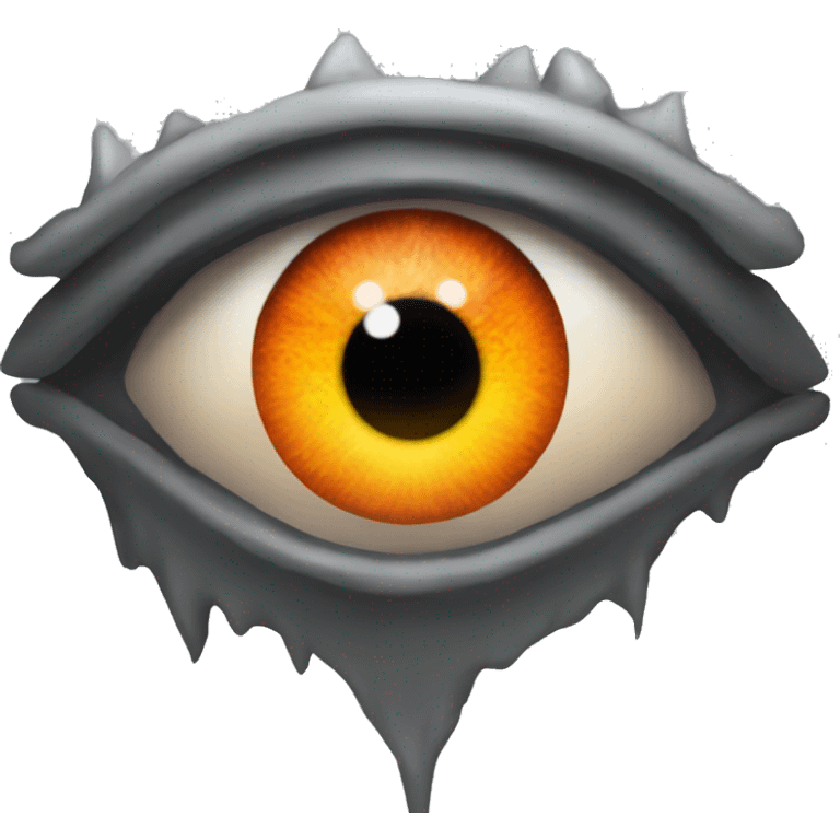 realistic Eye of Sauron emoji