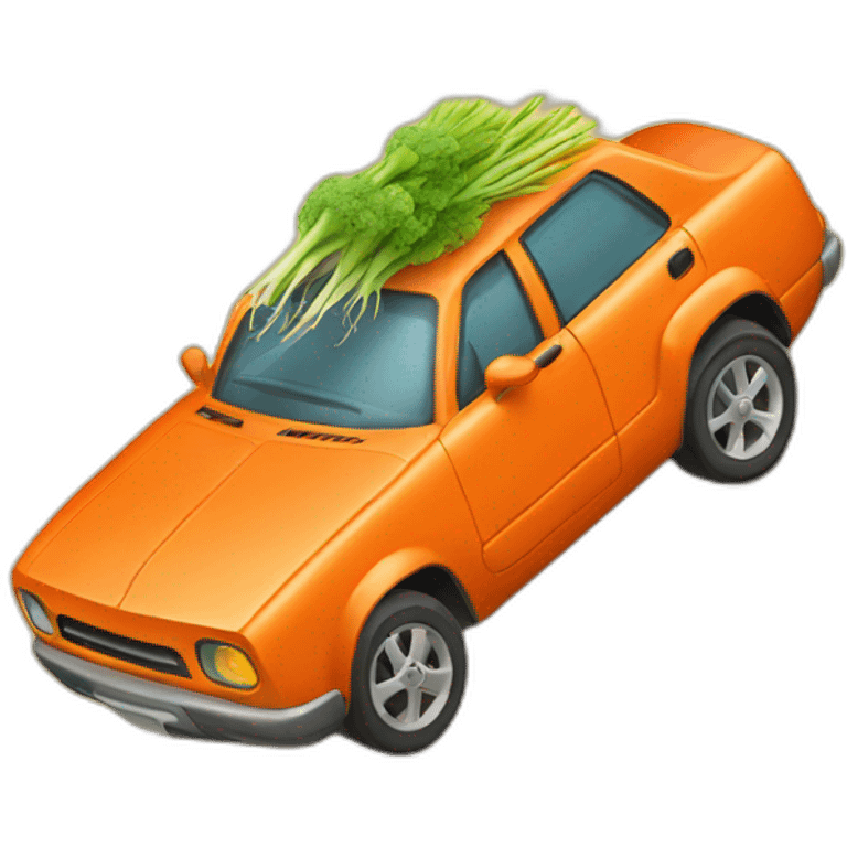 carrot car emoji