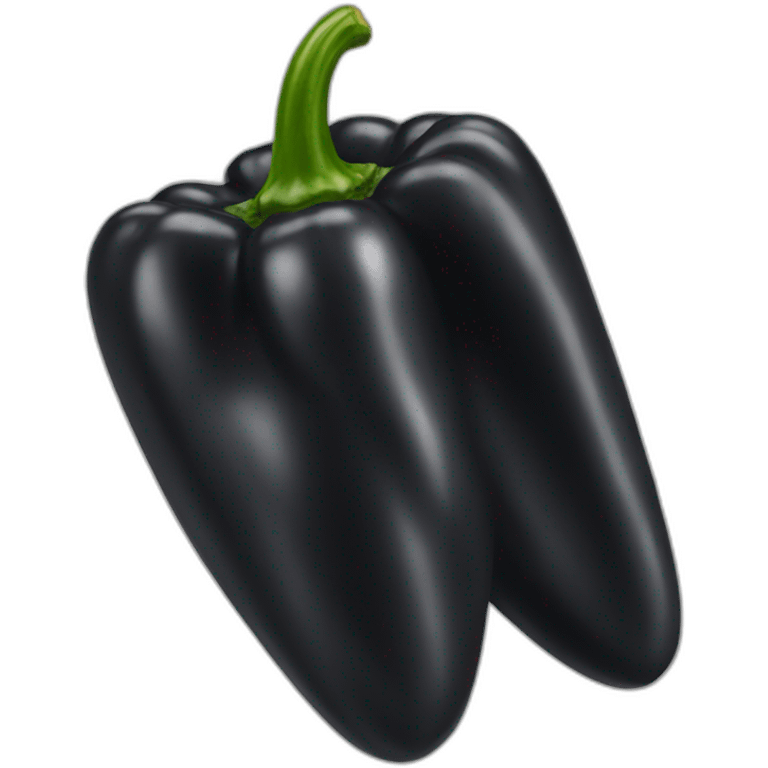 black-capsicum emoji