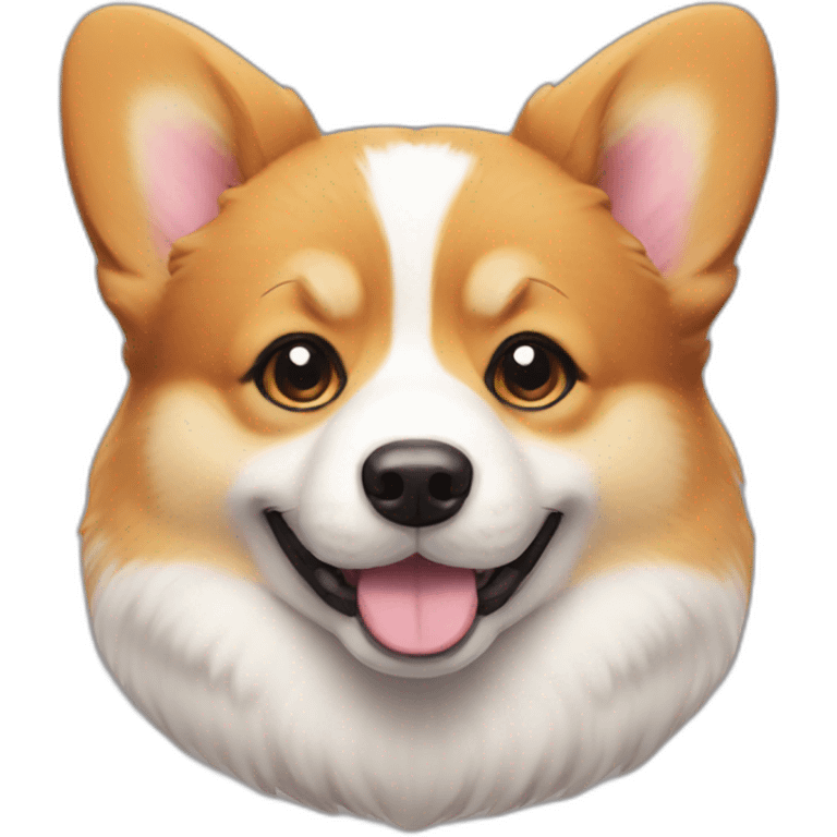 cute-chubby-fluffy-corgi emoji