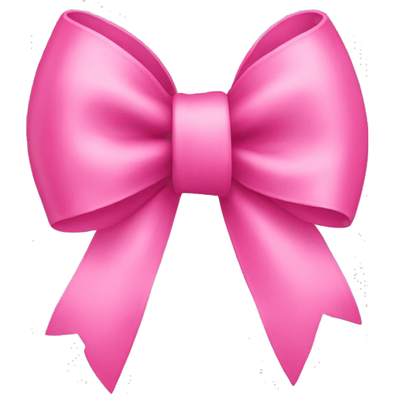 Pink bow ribbon emoji