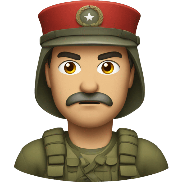 angry Turkish soldier emoji