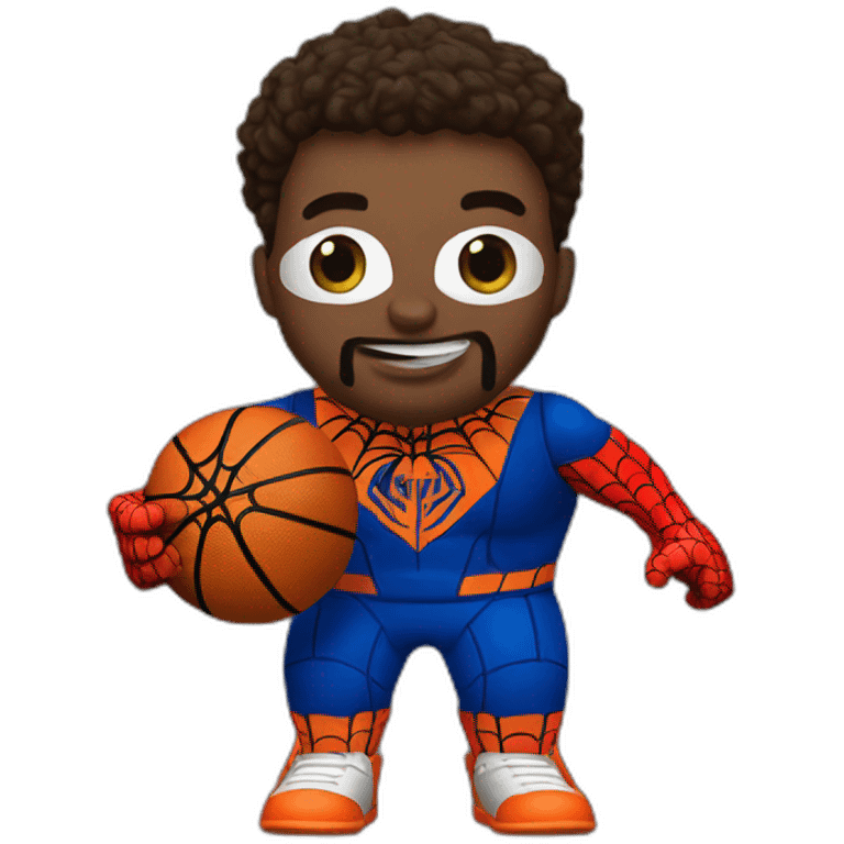 Spiderman new york knicks emoji