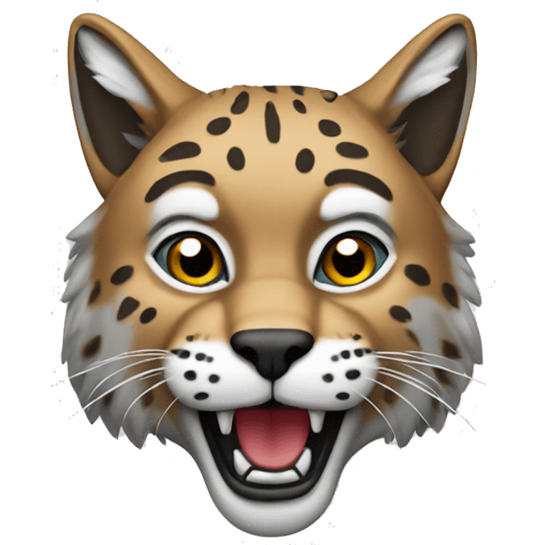 Bobcat Mascot emoji