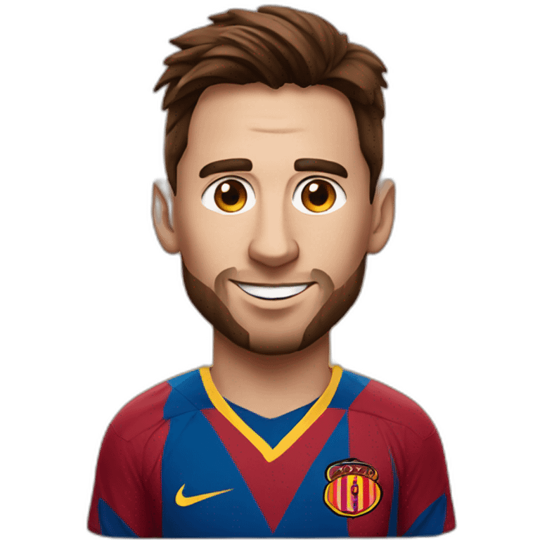 Messi with Galatasaray jersey emoji