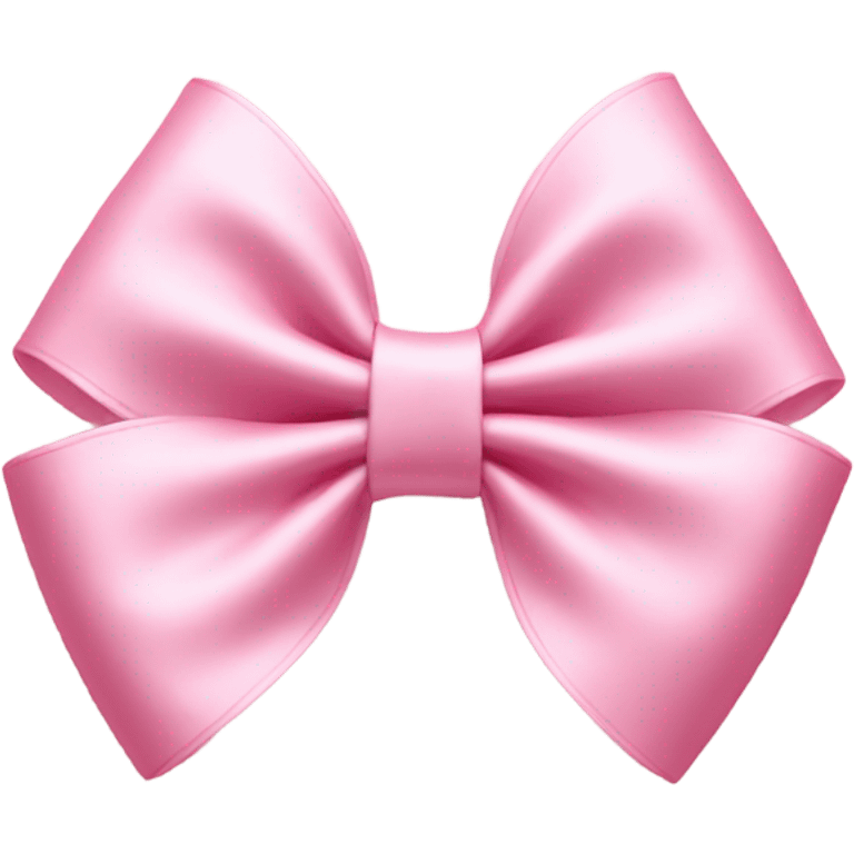 light pink bow on light pink bow emoji