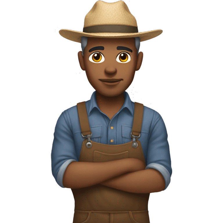 lightskin farmer emoji