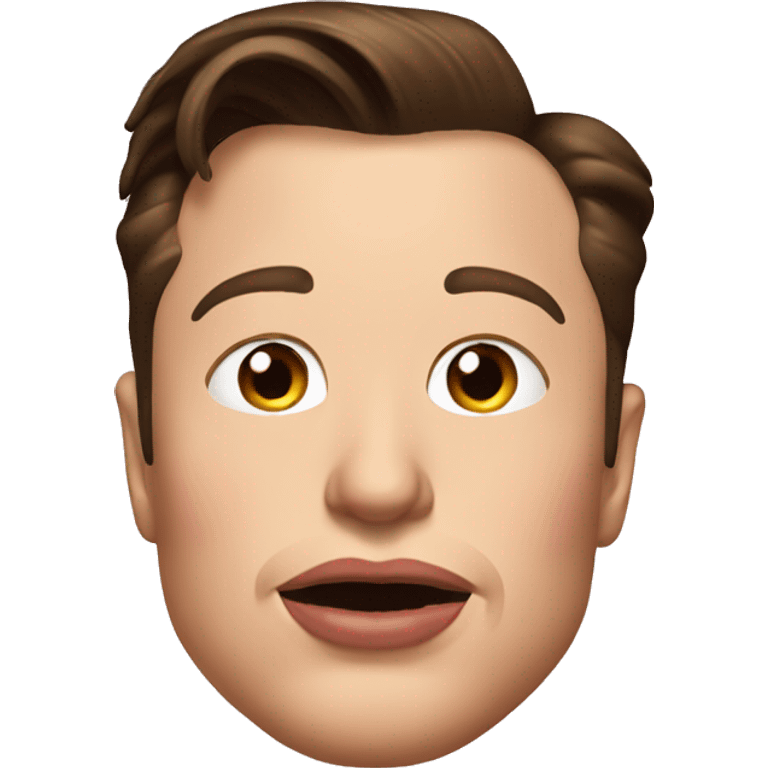 elon musk big lips emoji