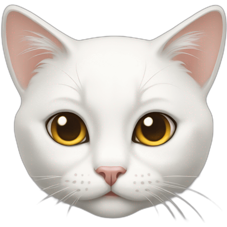 white fold cat emoji