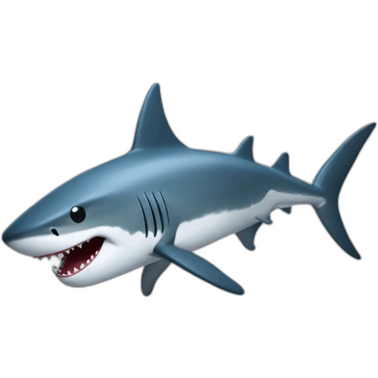 Requin dans l’eau emoji