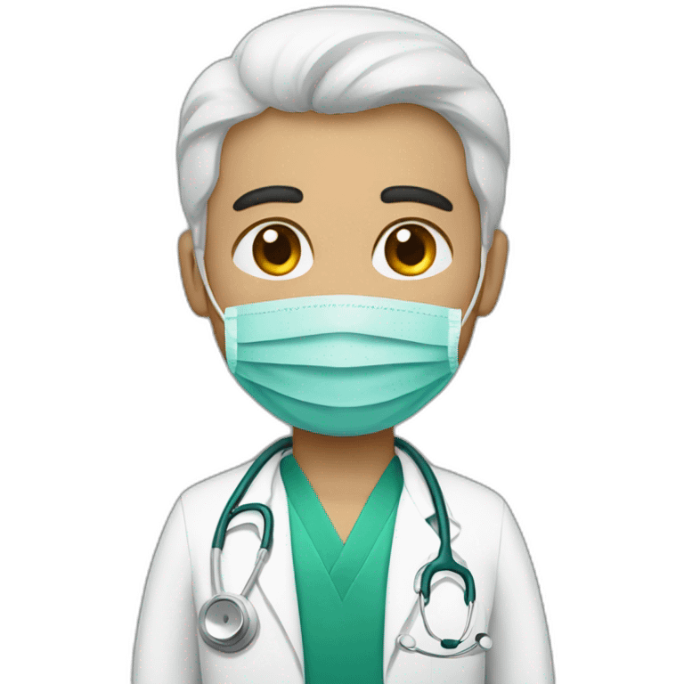 Saudi man doctor emoji