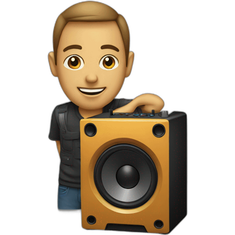 Dj Speaker  emoji