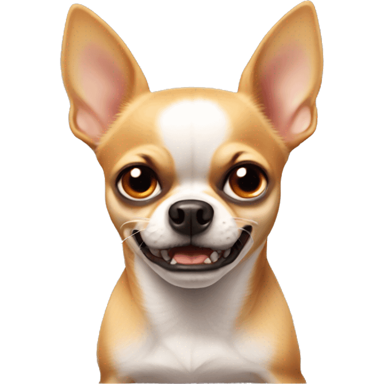 Chihuahua angry emoji