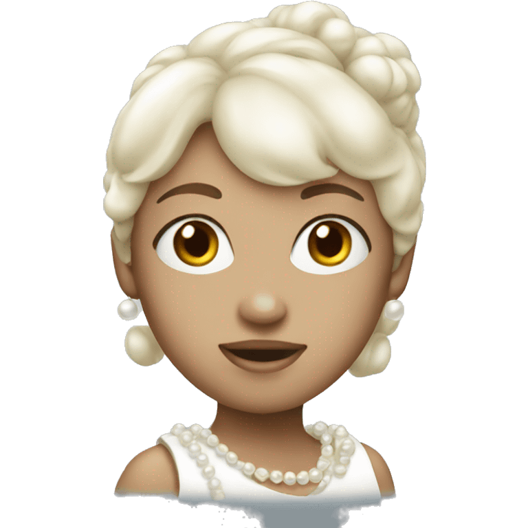 pearl girl emoji