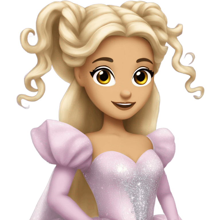 Ariana grande as glinda from wicked emoji