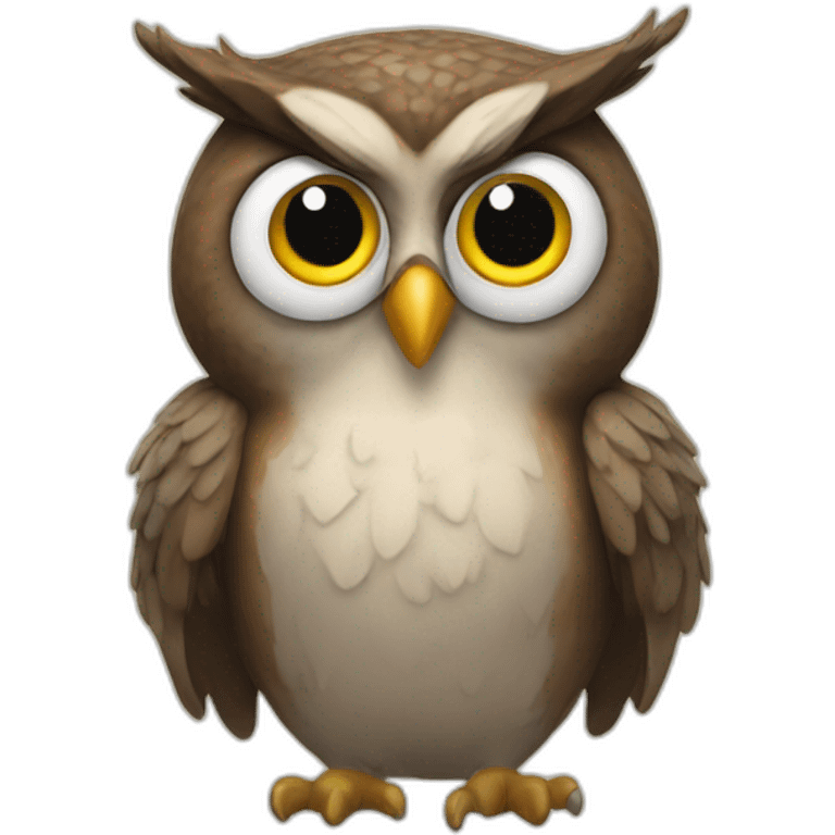 Owl secret intelligence emoji