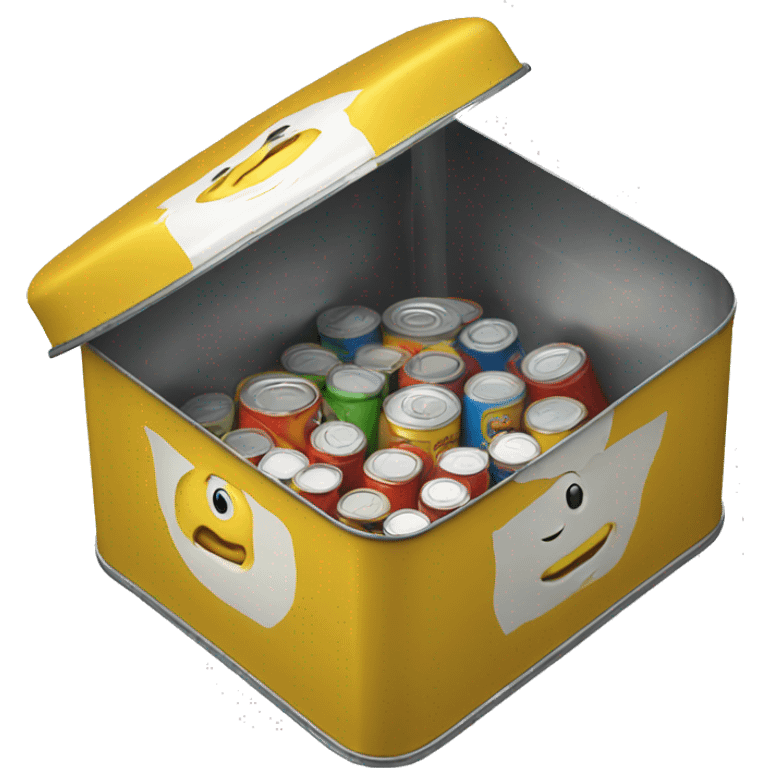 tin box opened emoji