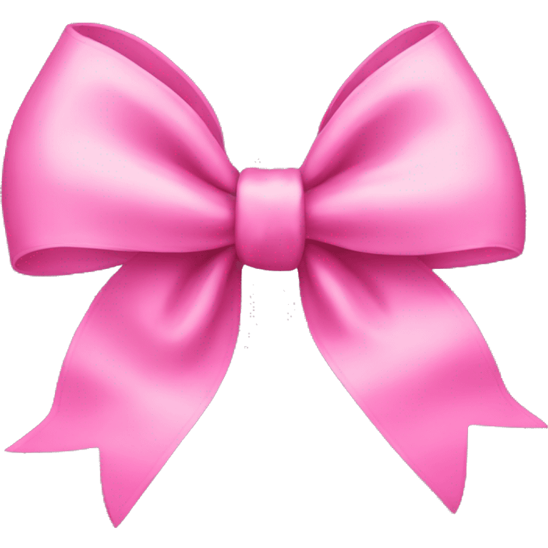 Pink bow emoji