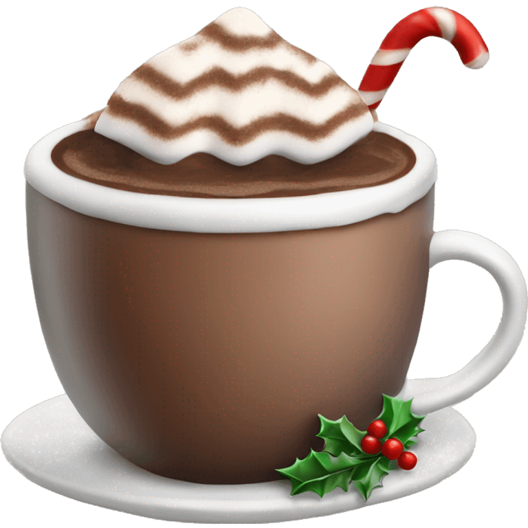 Christmas hot coco emoji