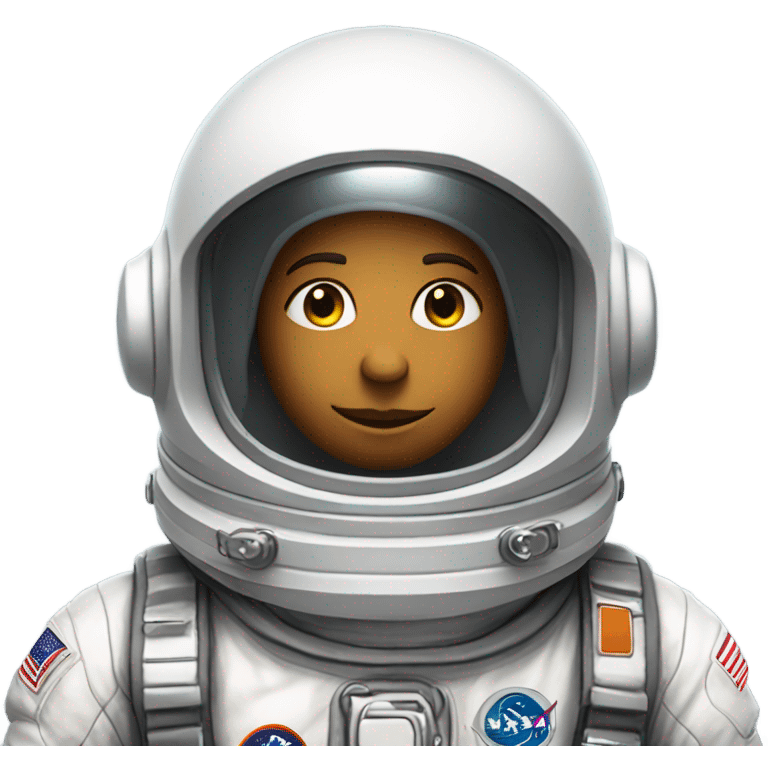 White astronaut emoji