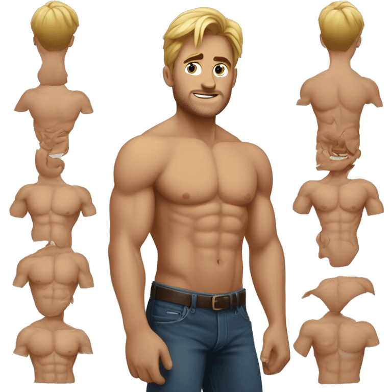 Johannes klæbo showing off his abs emoji