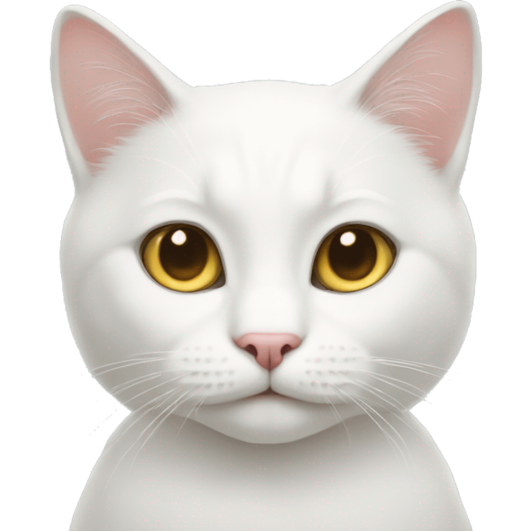 White cats emoji