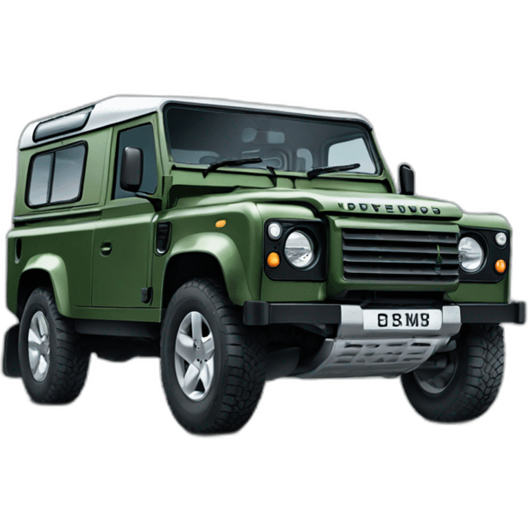 Landrover defender emoji