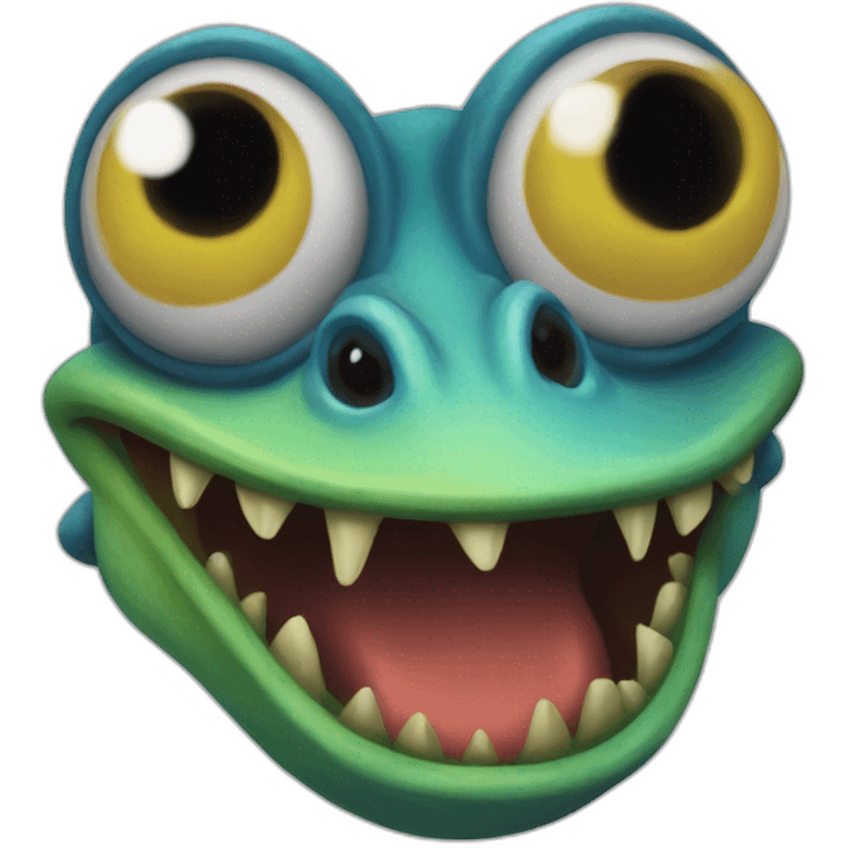 Murloc face emoji