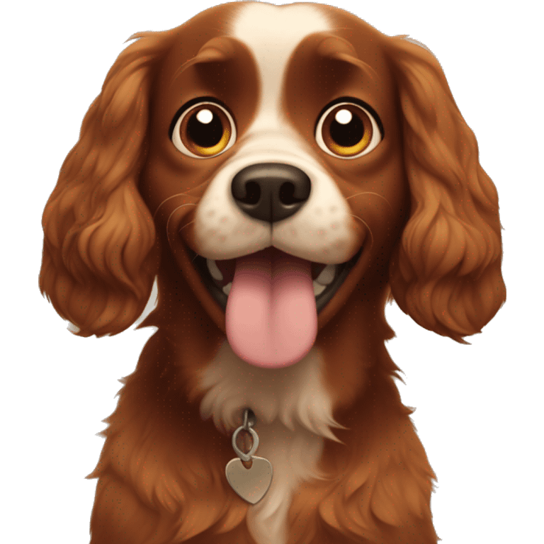 Pixar spaniel emoji