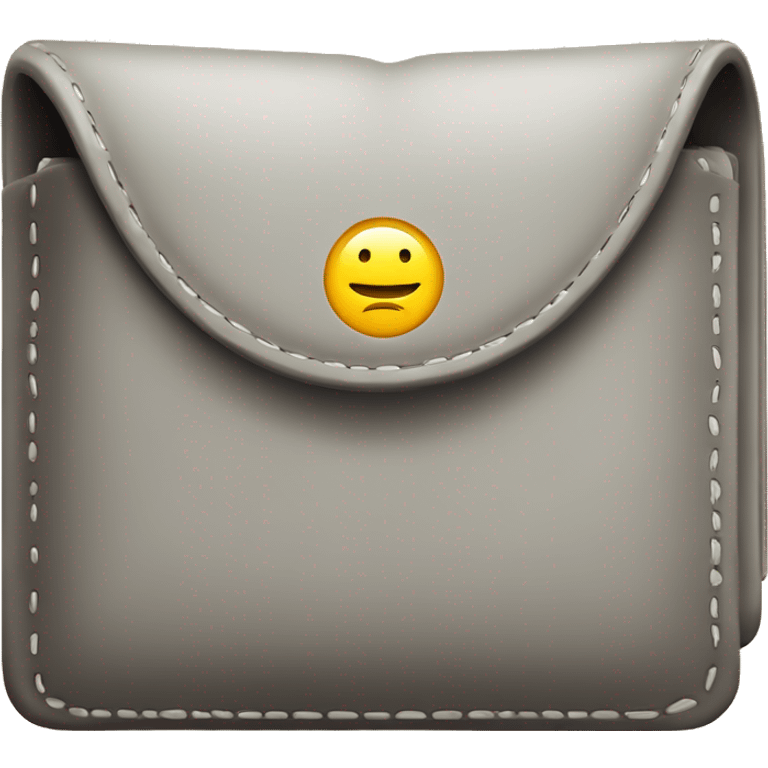 Wallet with fidelity card inside  emoji