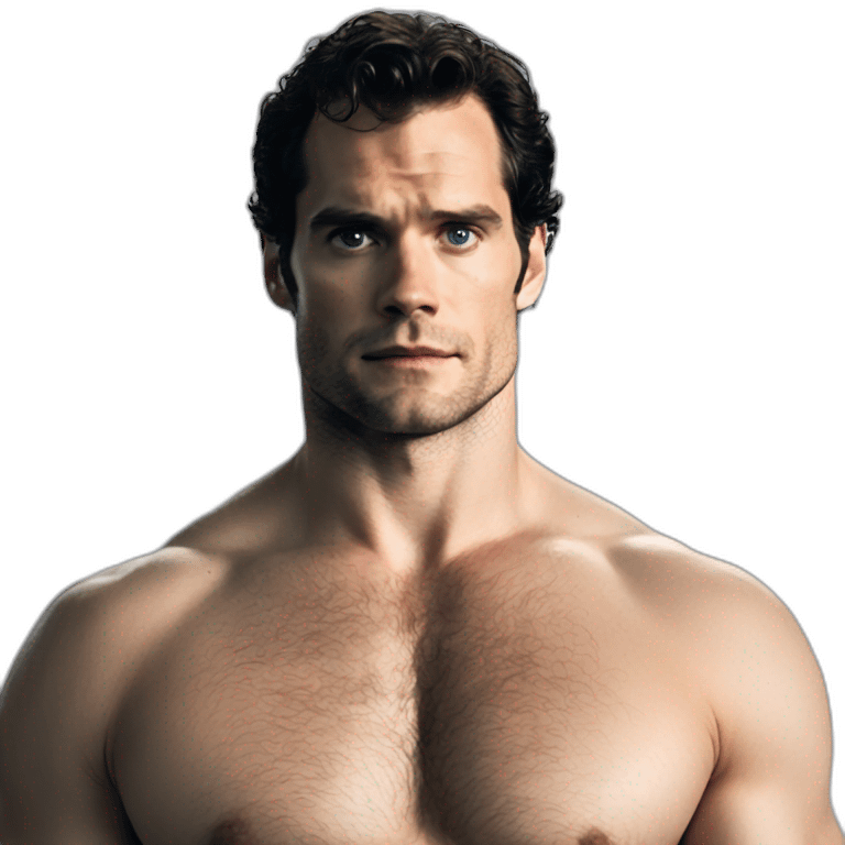 Henry Cavill shirtless emoji