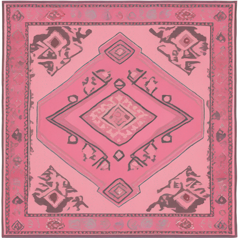 pink Turkish rug emoji