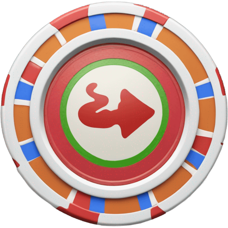 poker chip emoji