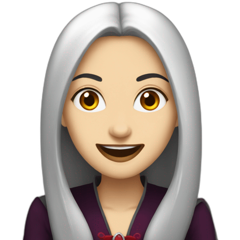 Vampire turkish women smile emoji