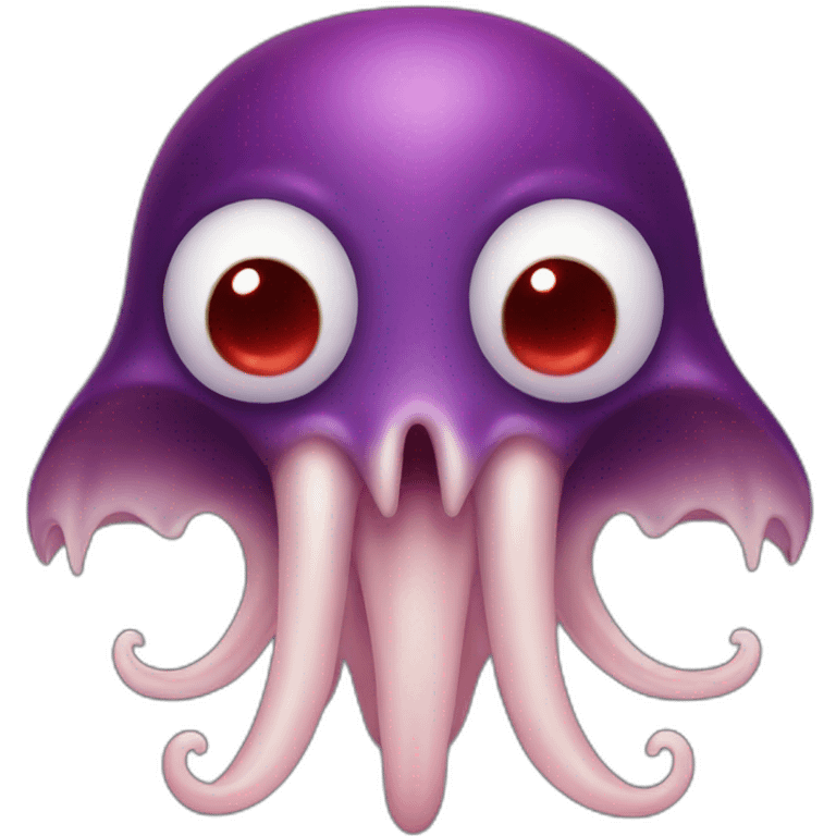 Vampire squid emoji emoji