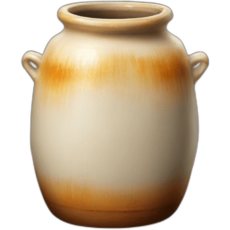 wood fired glazed pot emoji