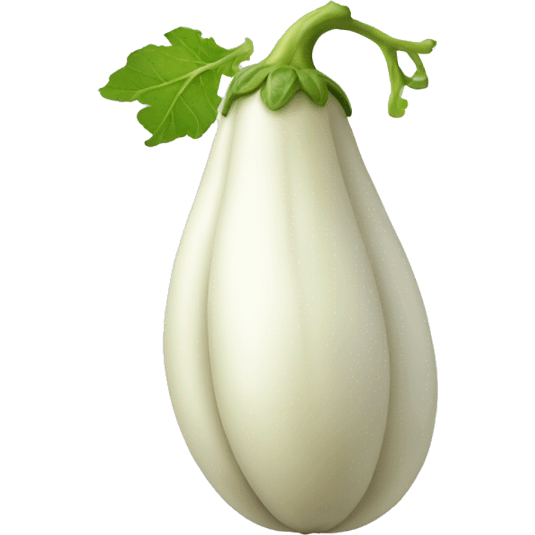 White eggplant  emoji