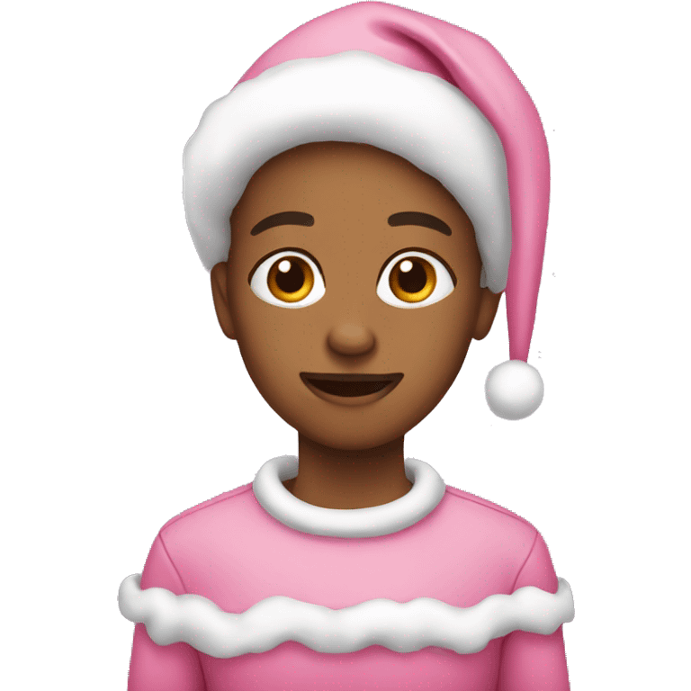 Pink Christmas  emoji