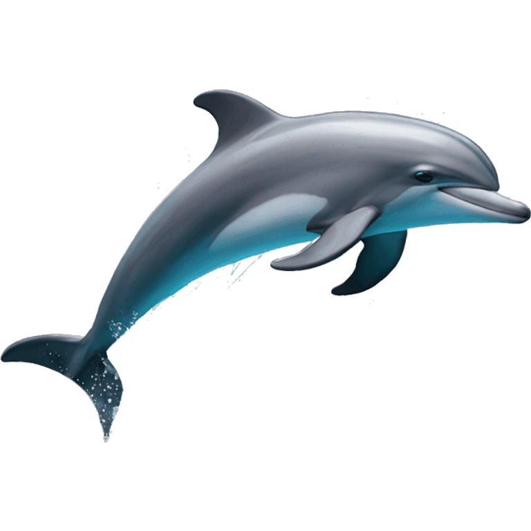 dolphin jumping emoji