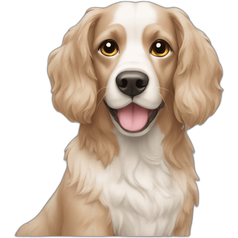 spaniel mix emoji