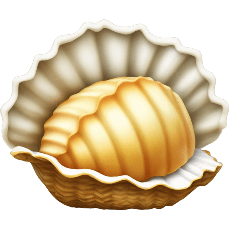 Une coquille saint jacques emoji